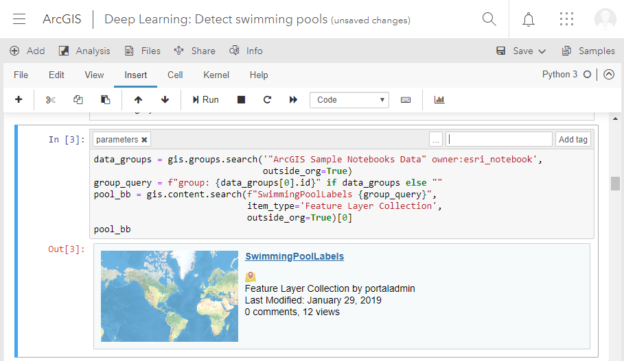 Adding a parameters tag Adding a parameters tag